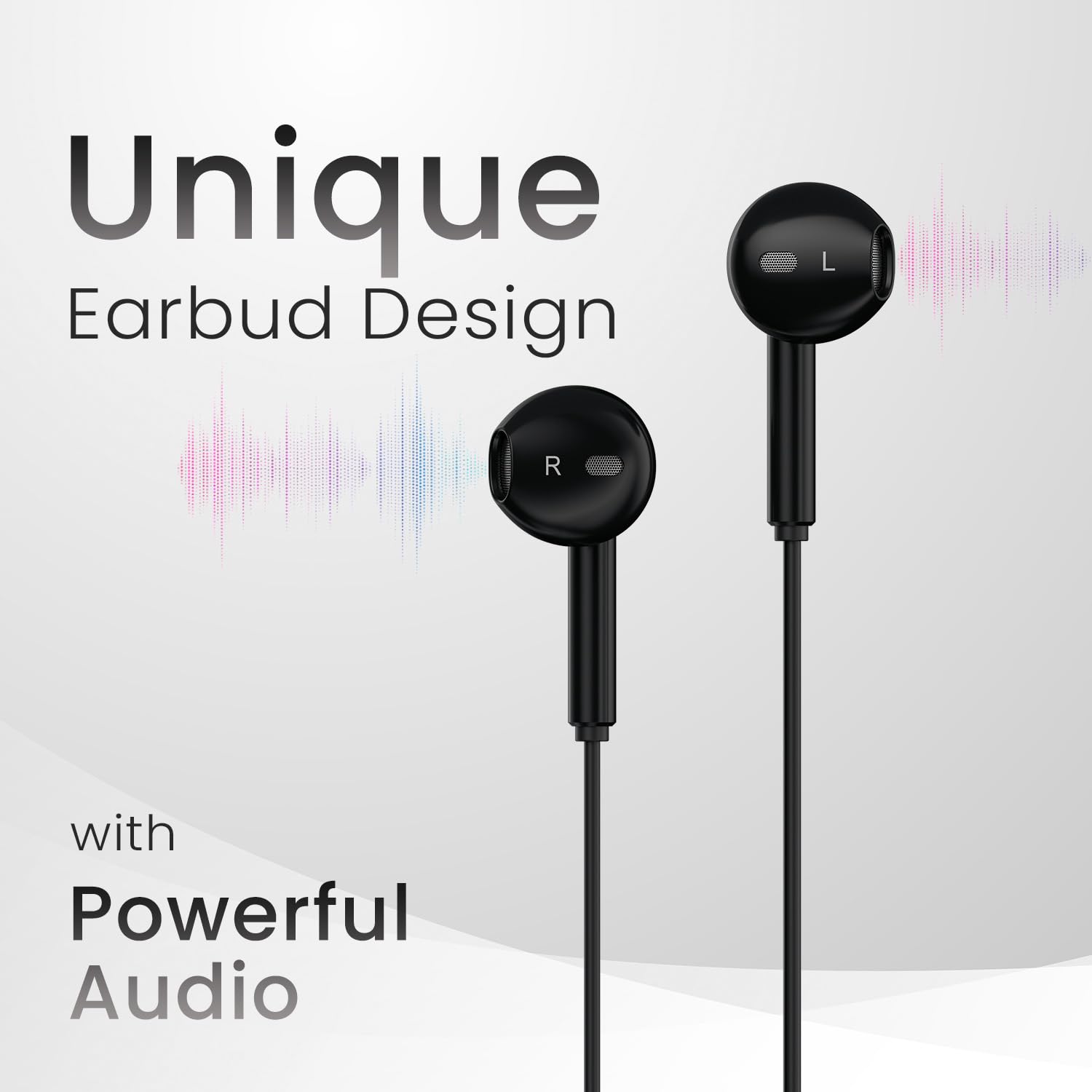 Portronics Conch Theta A in Ear 3.5mm Wired Earphones